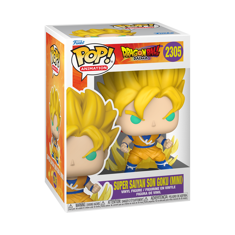 Pop! Animation - Dragon Ball Daima - Super Saiyan Son Goku (Mini) [CHANCE OF CHASE]