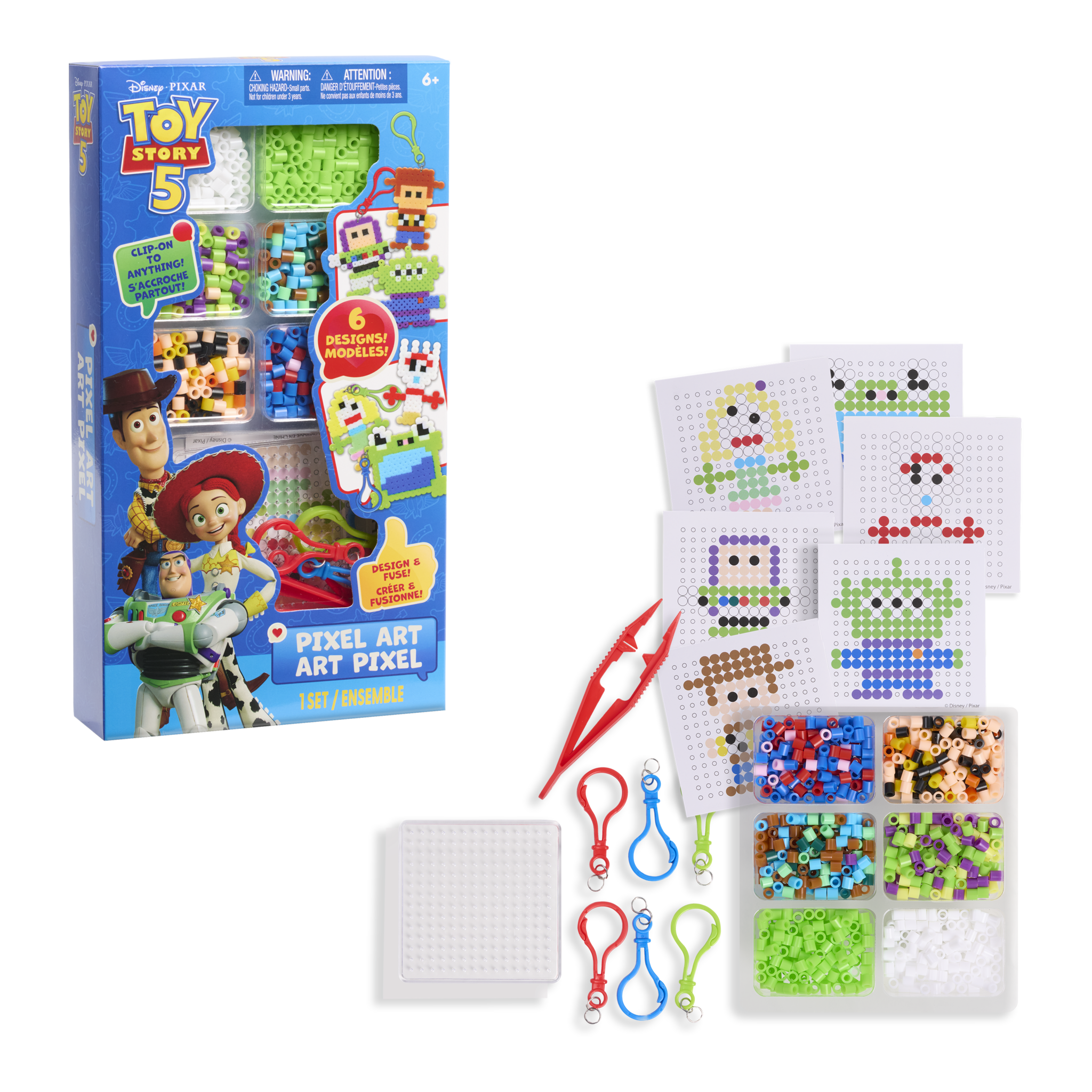 Disney Pixar Toy Story 5 Pixel Art Set Contents.png