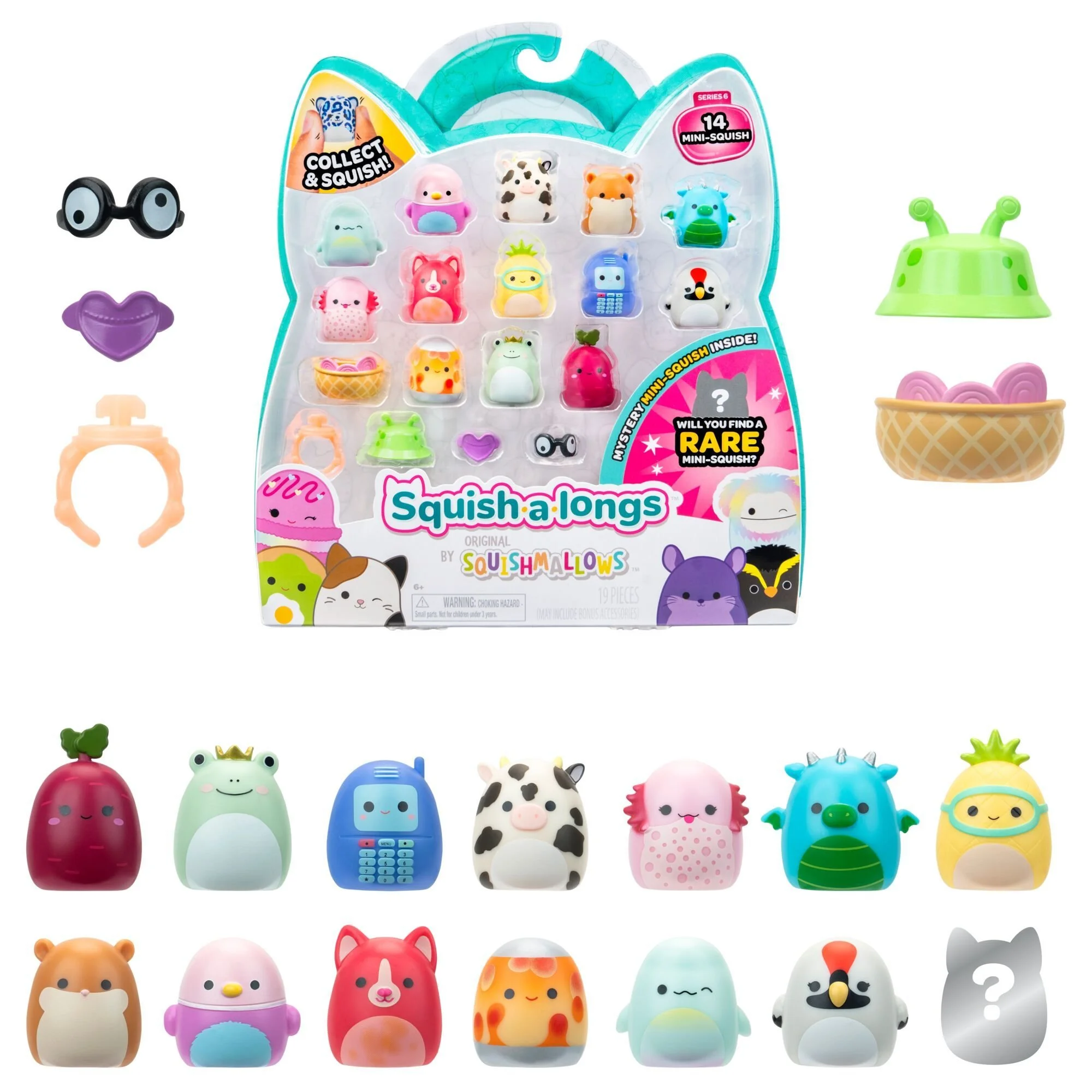 Squish-a-longs 14-Pack Series 6 (Style 1)