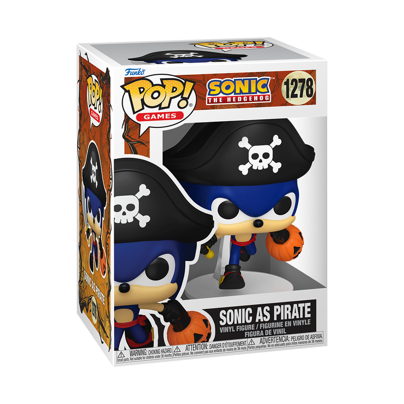 Pop! Games - Sonic the Hedgehog - Sonic as Pirate