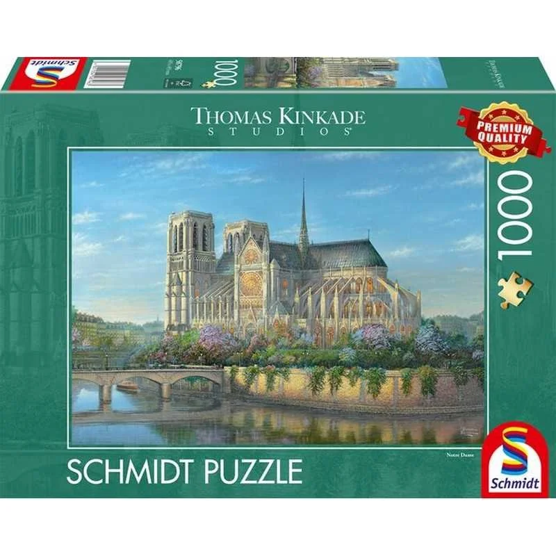 Thomas Kinkade - Notre Dame (1000pc)