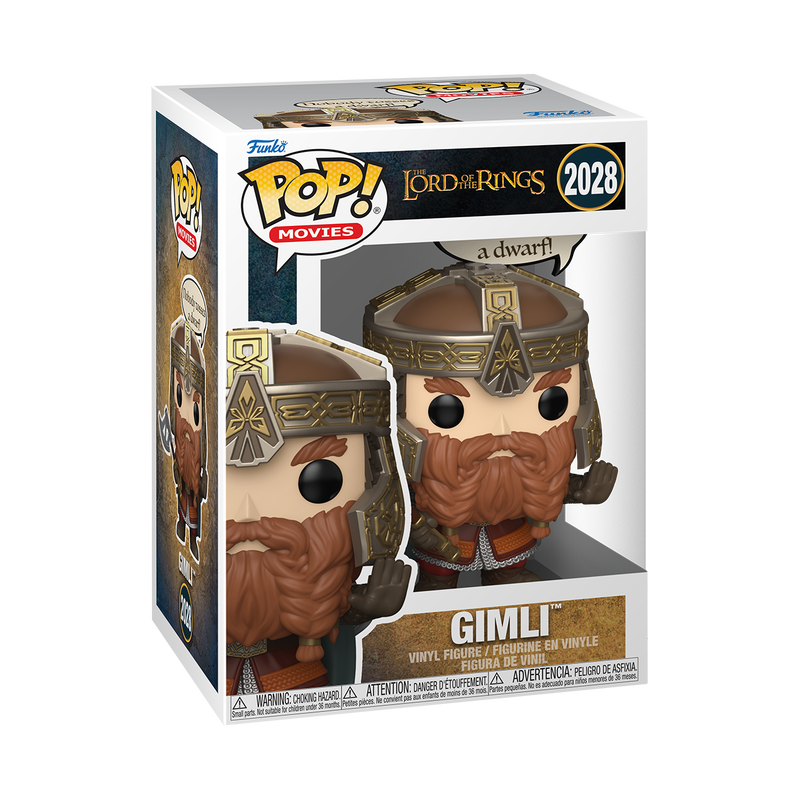 Pop! Movies - The Lord of the Rings - Gimli (Nobody Tosses a Dwarf)