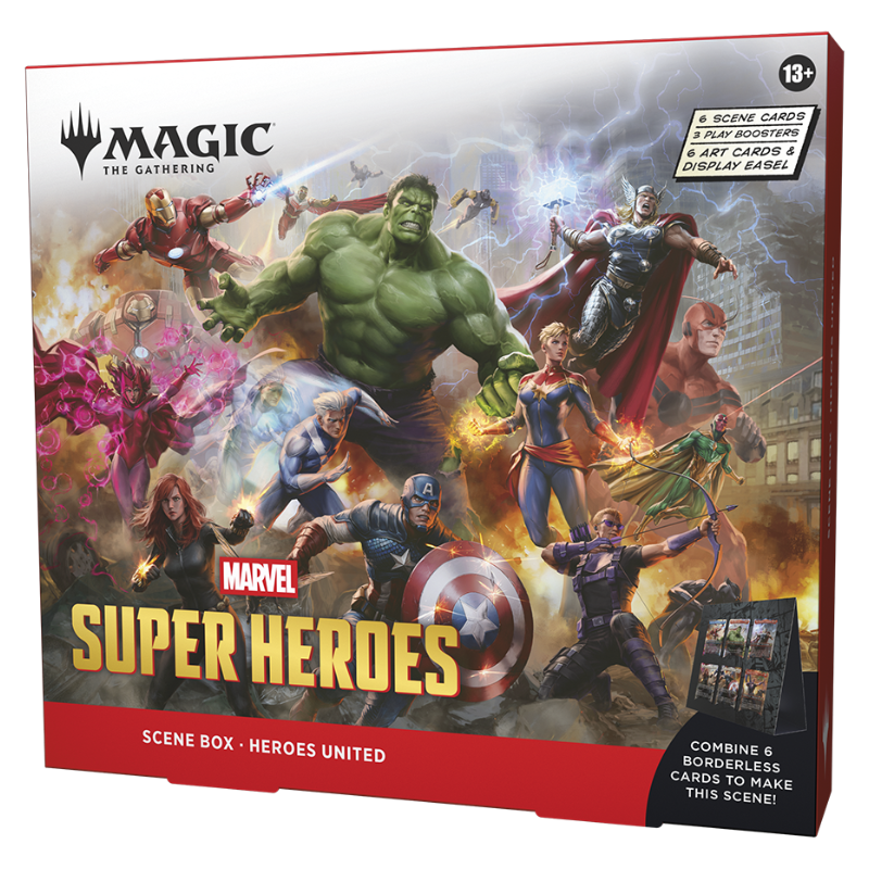 Magic: The Gathering - Marvel Super Heroes - Heroes United Scene Box
