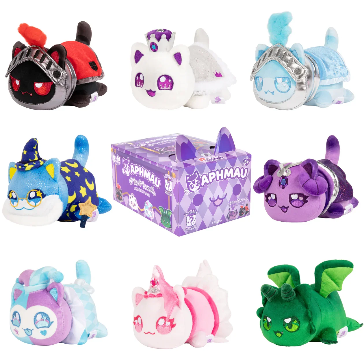 Aphmau MeeMeows Mystery Plush Royals.webp