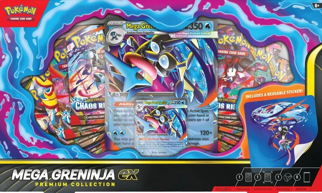 Pokemon TCG Mega Greninja ex Premium Collection.webp