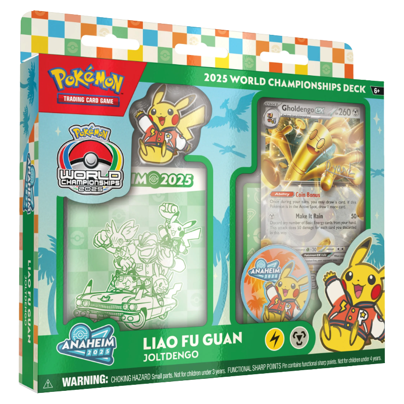 Pokemon World Championships Deck 2025 Liao Fu Guan Gholdengo