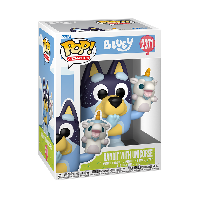 Pop! Animation - Bluey - Bandit with Unicorse
