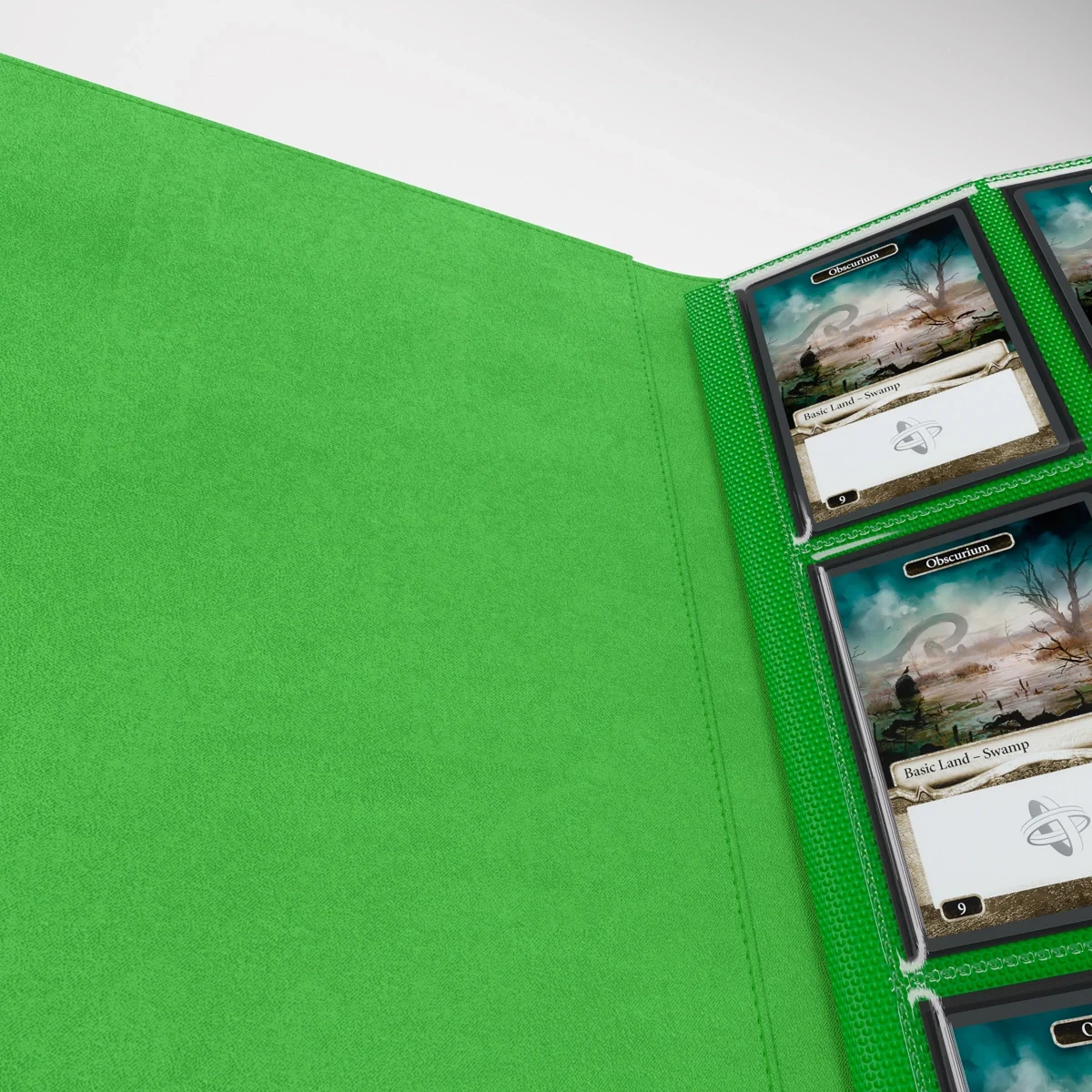 Gamegenic Zip Up Album 24 Pocket Green