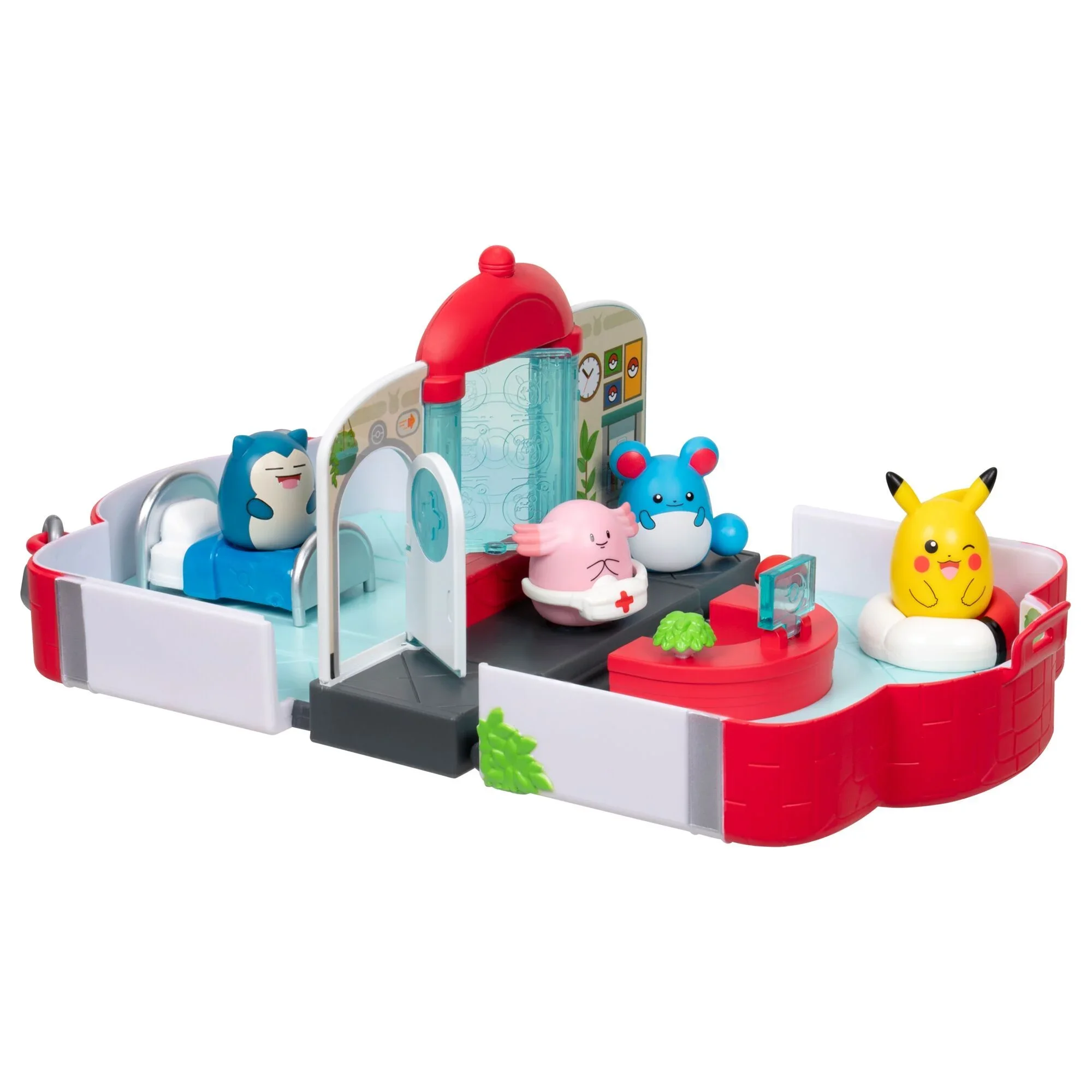 Squish-a-longs Pokemon Center Playset.webp