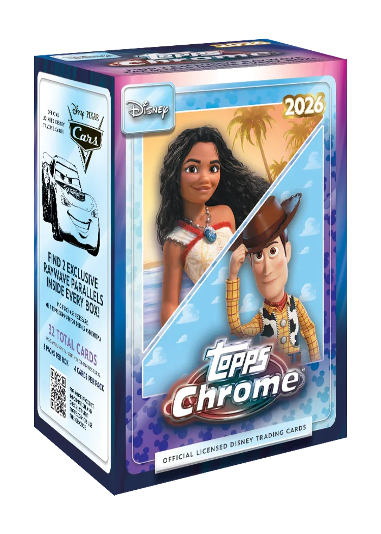 Topps Chrome Disney 2026 Value Box.webp