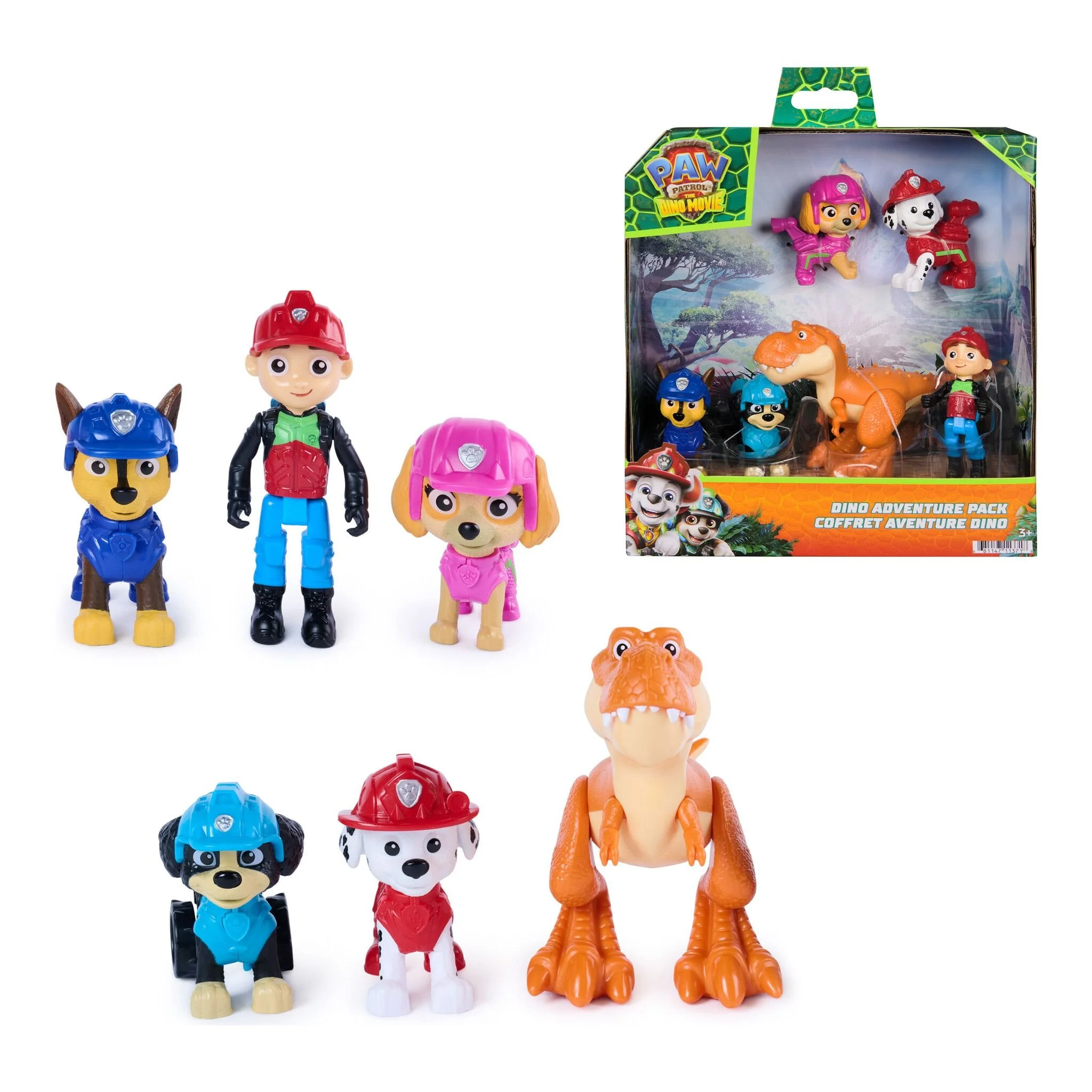 Paw Patrol The Dino Movie Dino Adventure Pack