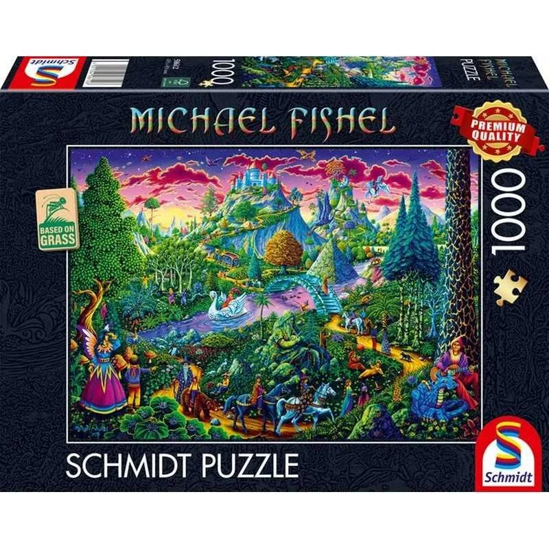 Schmidt Puzzle Michael Fishel Fantastic Fairy World 1000.jpg