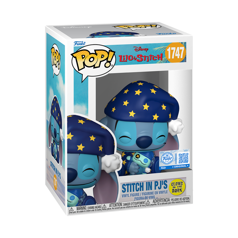 Pop! Disney - Lilo & Stitch - Stitch in PJ's [GLOW] [EXCLUSIVE]