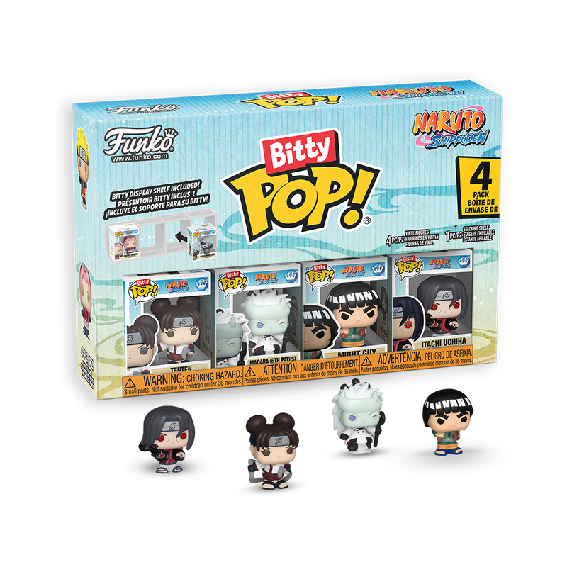 Bitty Pop! - Naruto: Shippuden - 4-Pack Series 3