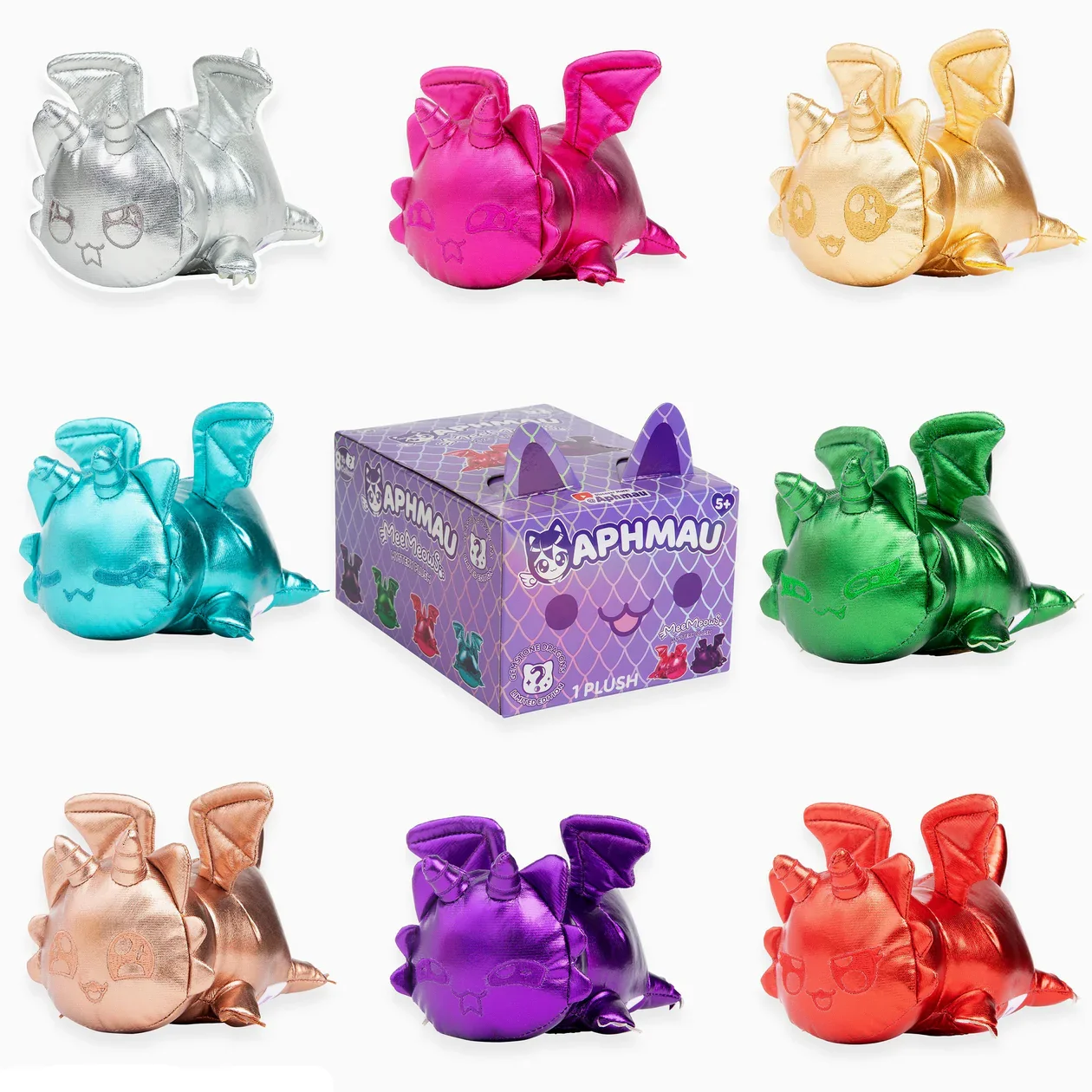 Aphmau MeeMeows Mystery Plush - Gemstone Dragons.webp