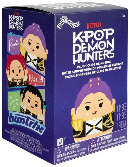 Squishmallows KPop Demon Hunters 3.5in Mystery Clip-On Plush [BLIND BOX]