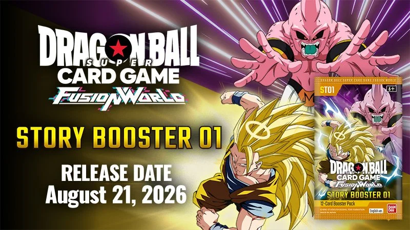 Dragon Ball Super Card Game: Fusion World - Story Booster 01 [ST01] - Booster Pack [MAX. 6 PER CUSTOMER]
