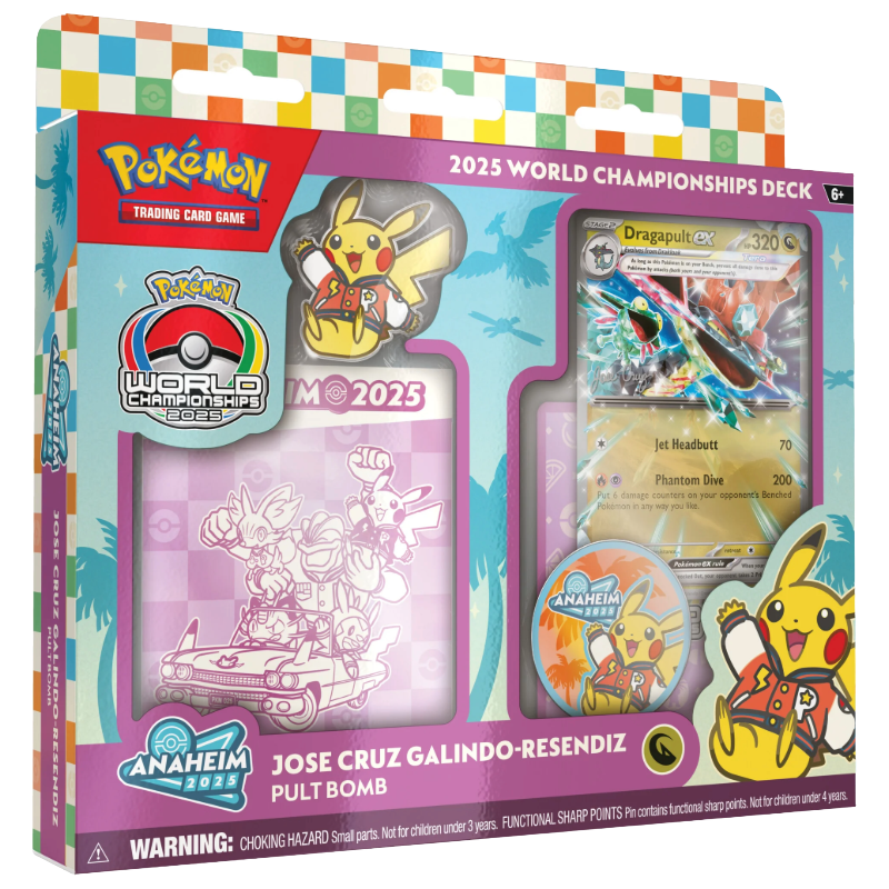 Pokemon World Championships Deck 2025  Jose Cruz Galindo Resendiz Dragapult
