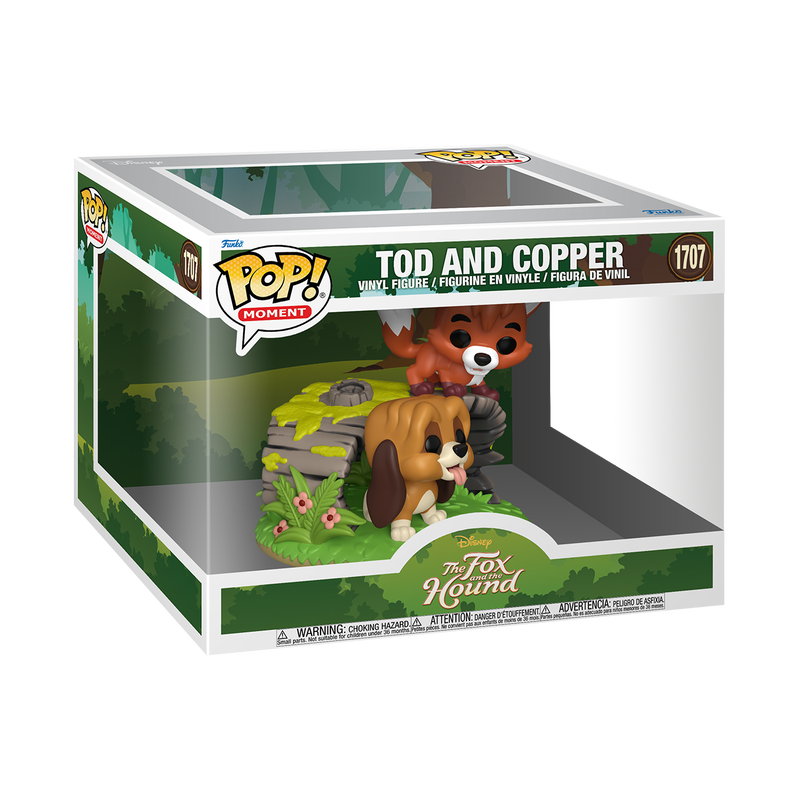 Pop! Disney - The Fox and the Hound - Tod and Copper [Pop! Moment]