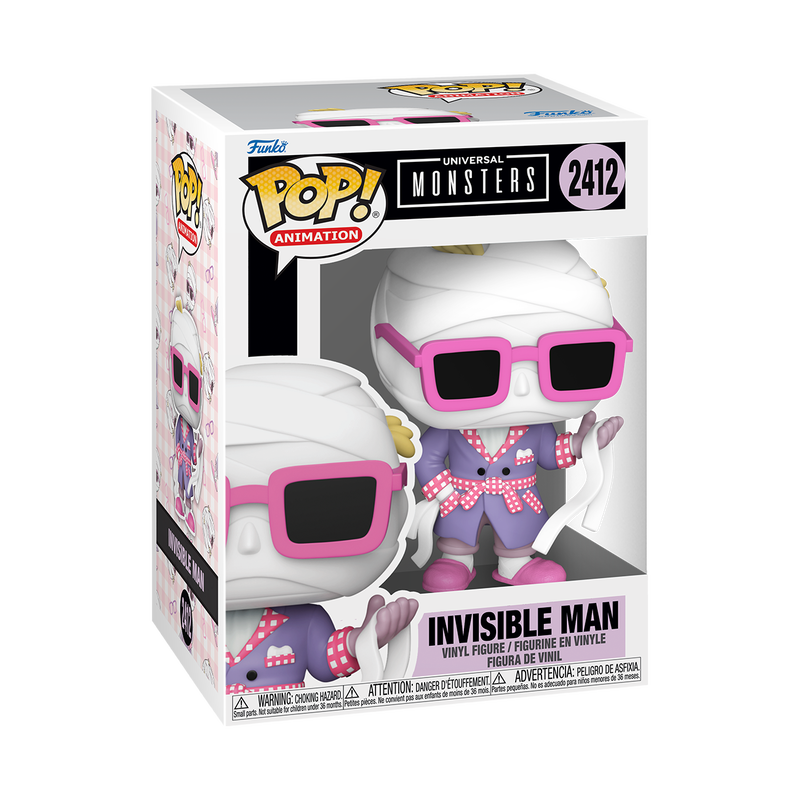 Pop! Movies - Universal Monsters - Invisible Man (Anime) [CHANCE OF CHASE]