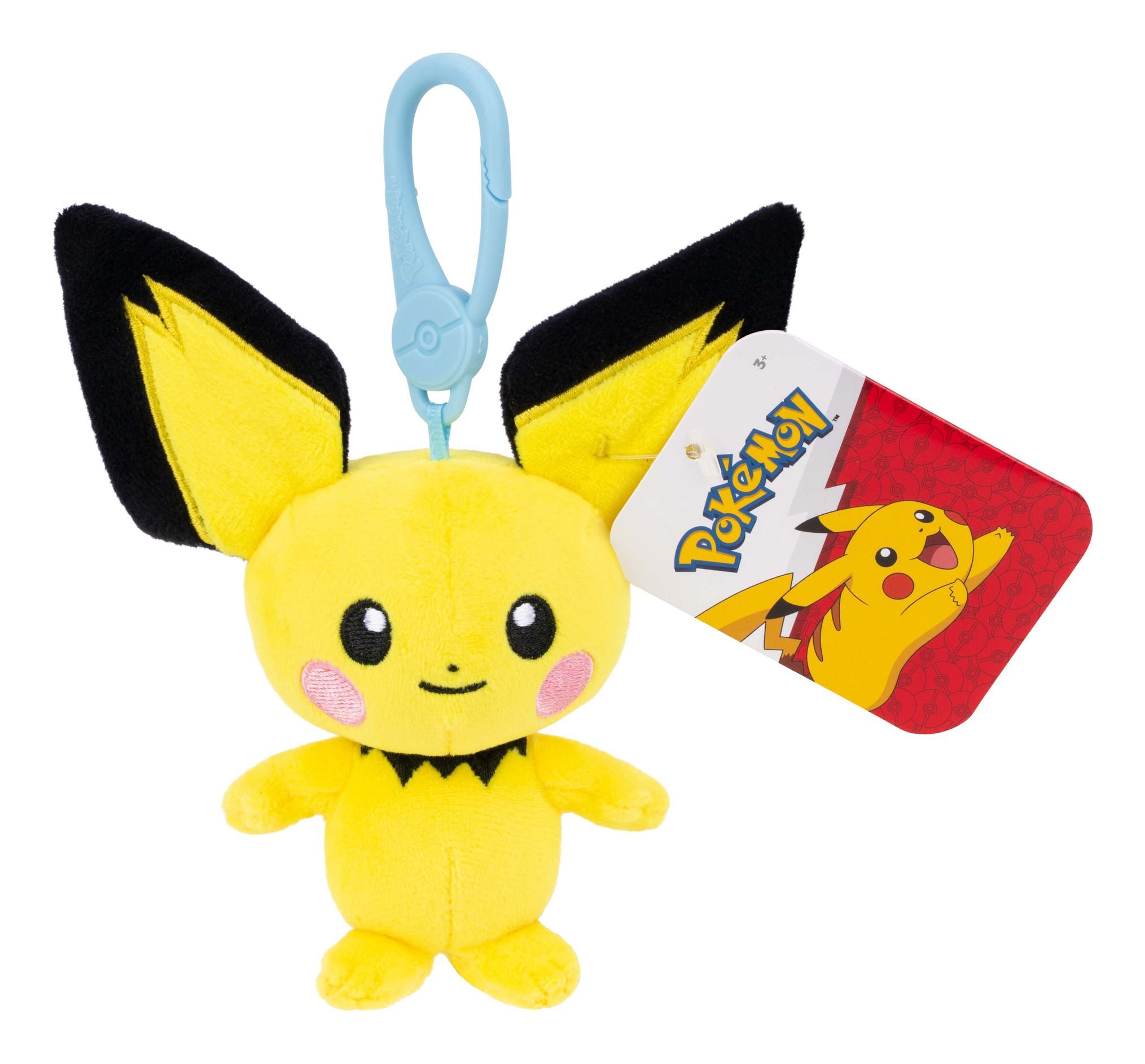Pokemon 3 inch Clip On Plush Pichu.jpg