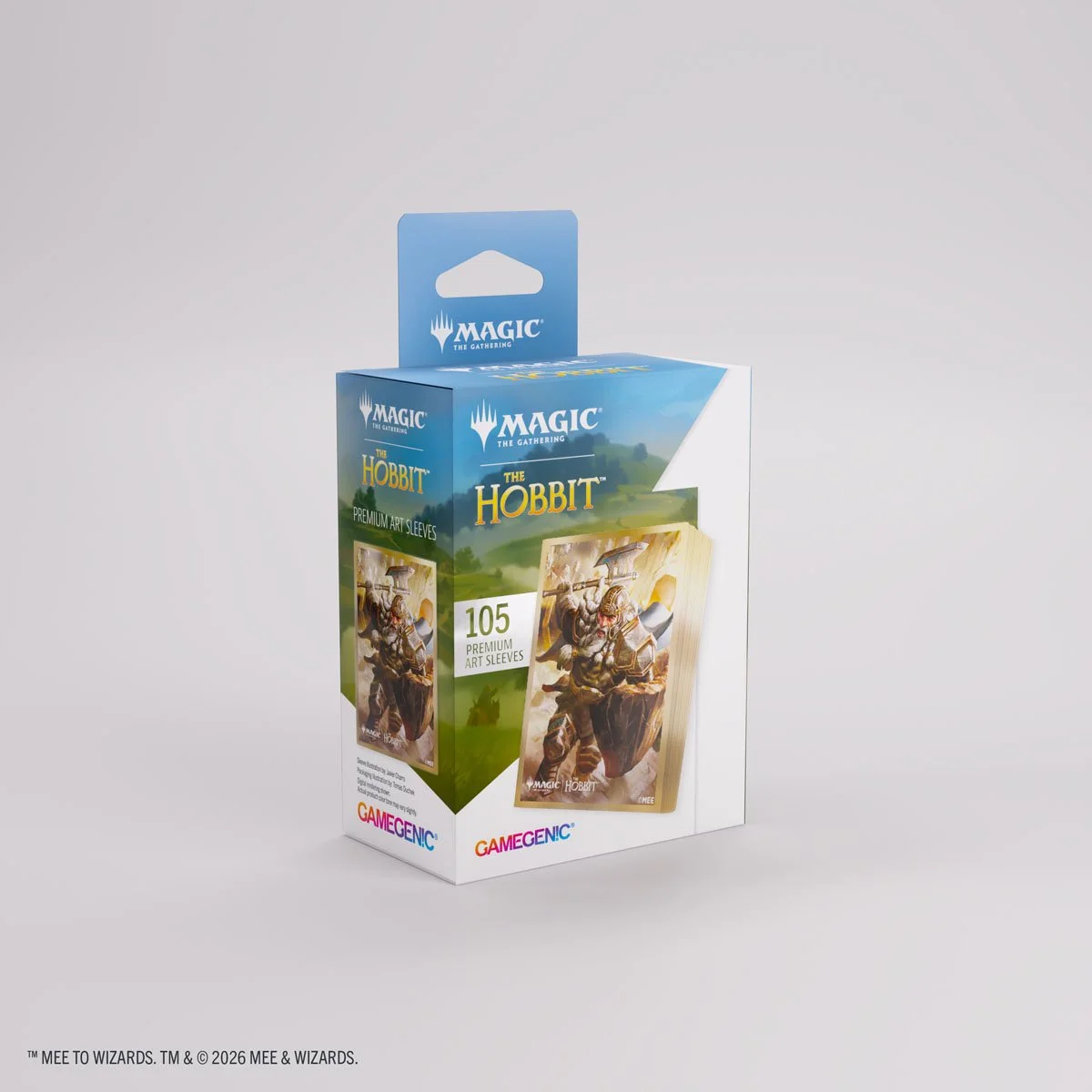 Gamegenic x Magic: The Gathering - The Hobbit - Premium Art Sleeves [Thorin, Mountain-king]