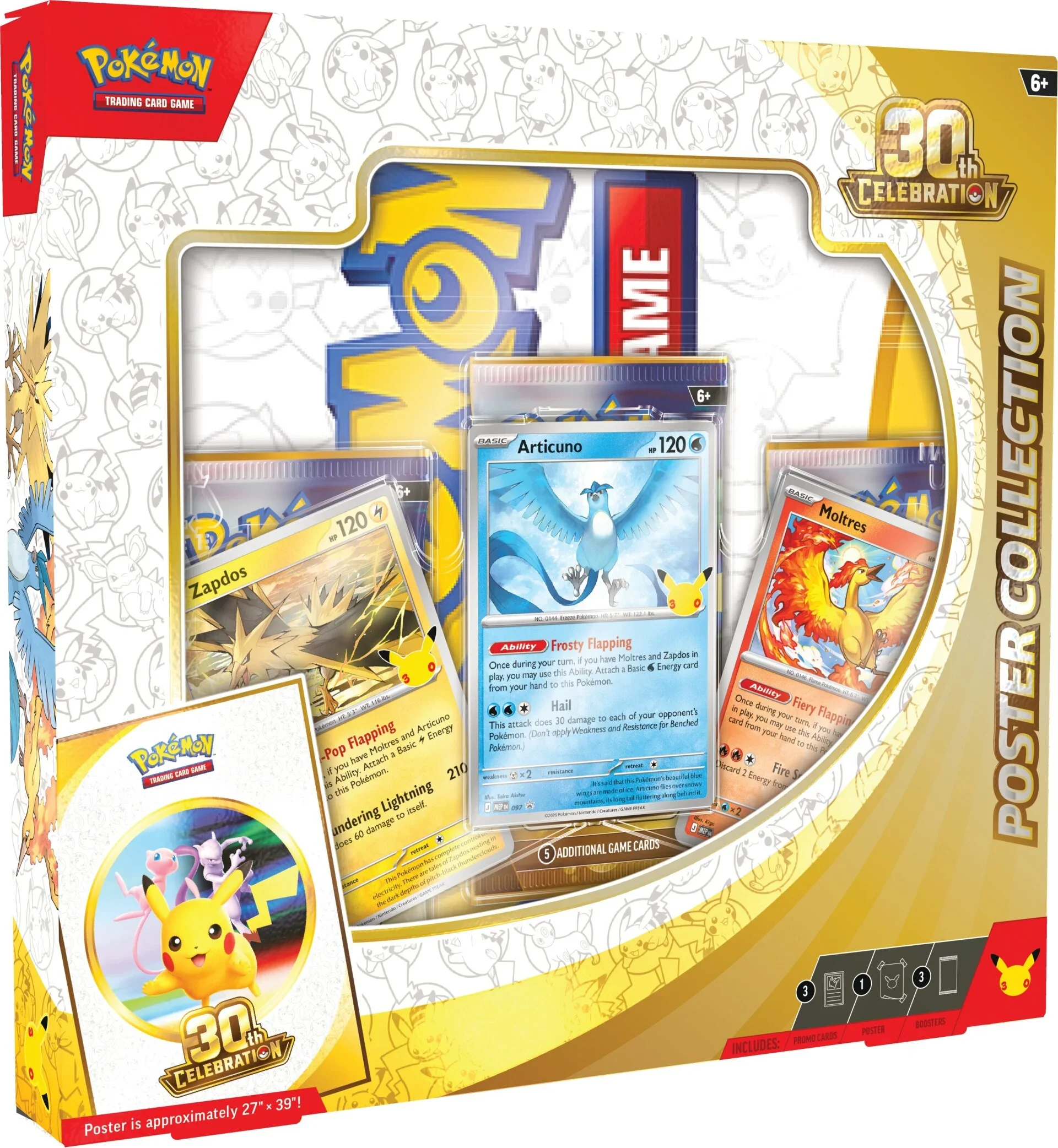 Pokemon TCG: 30th Celebration - Poster Collection