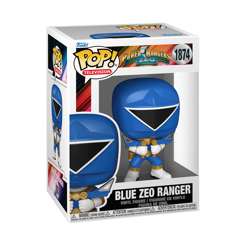 Pop! Television - Power Rangers Zeo - Blue Zeo Ranger