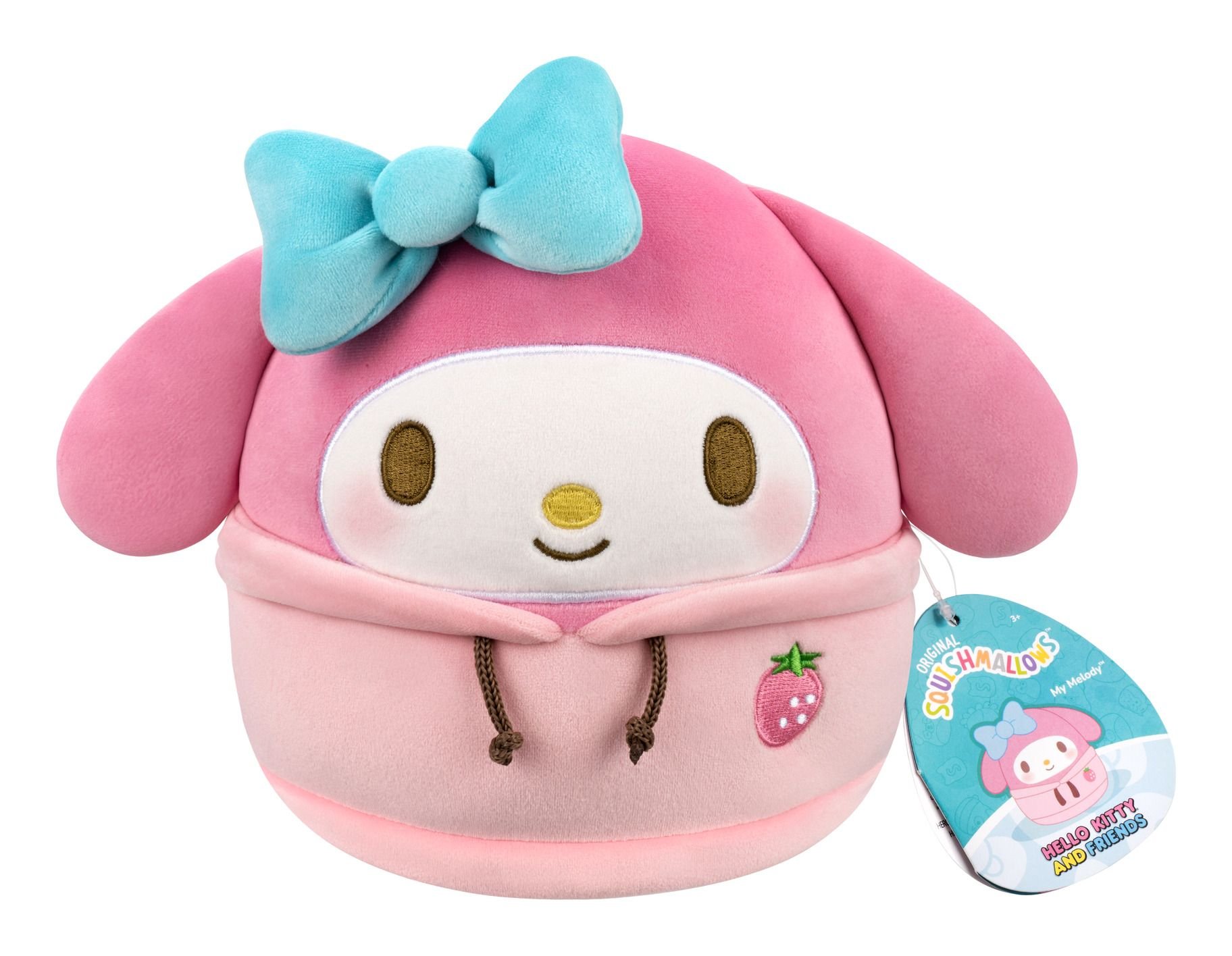 Squishmallows Sanrio 8" Plush - My Melody (Dabodabo)