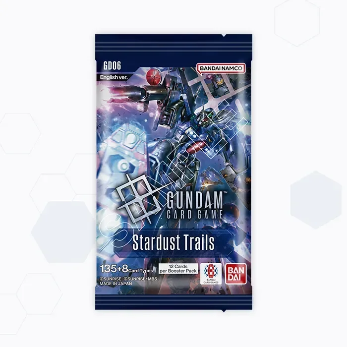 Gundam Card Game Booster Pack GD06 Stardust Trails.webp