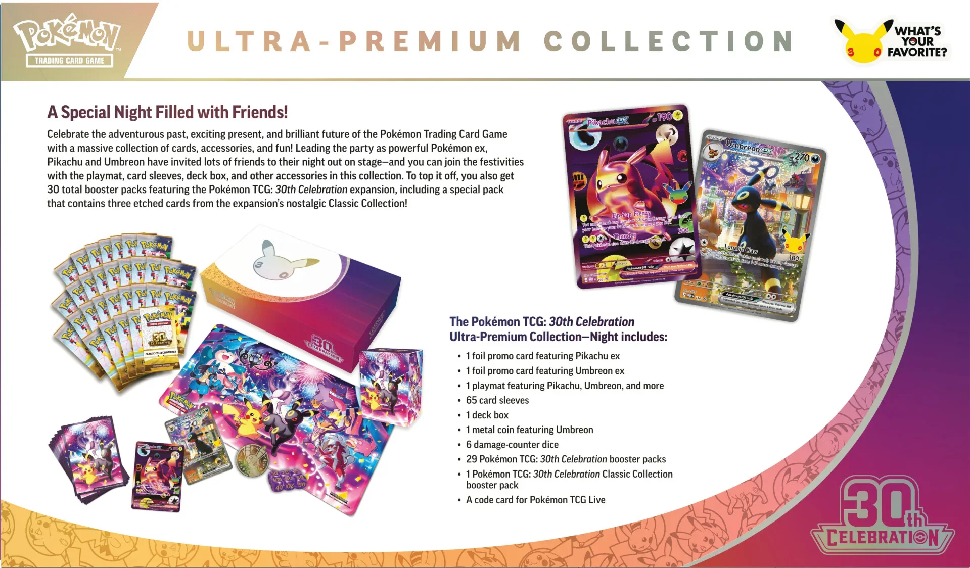 Pokemon TCG 30th Celebration Ultra Premium Collection Night Reverse.webp