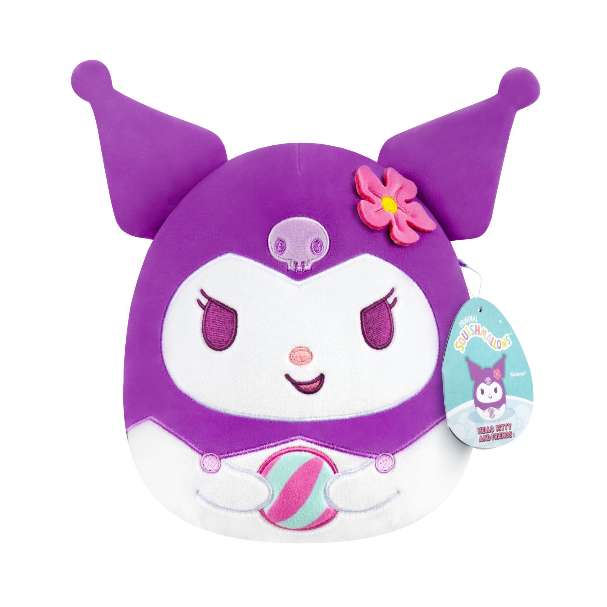 Squishmallows Sanrio 8" Plush - Kuromi (Seize the Moment)