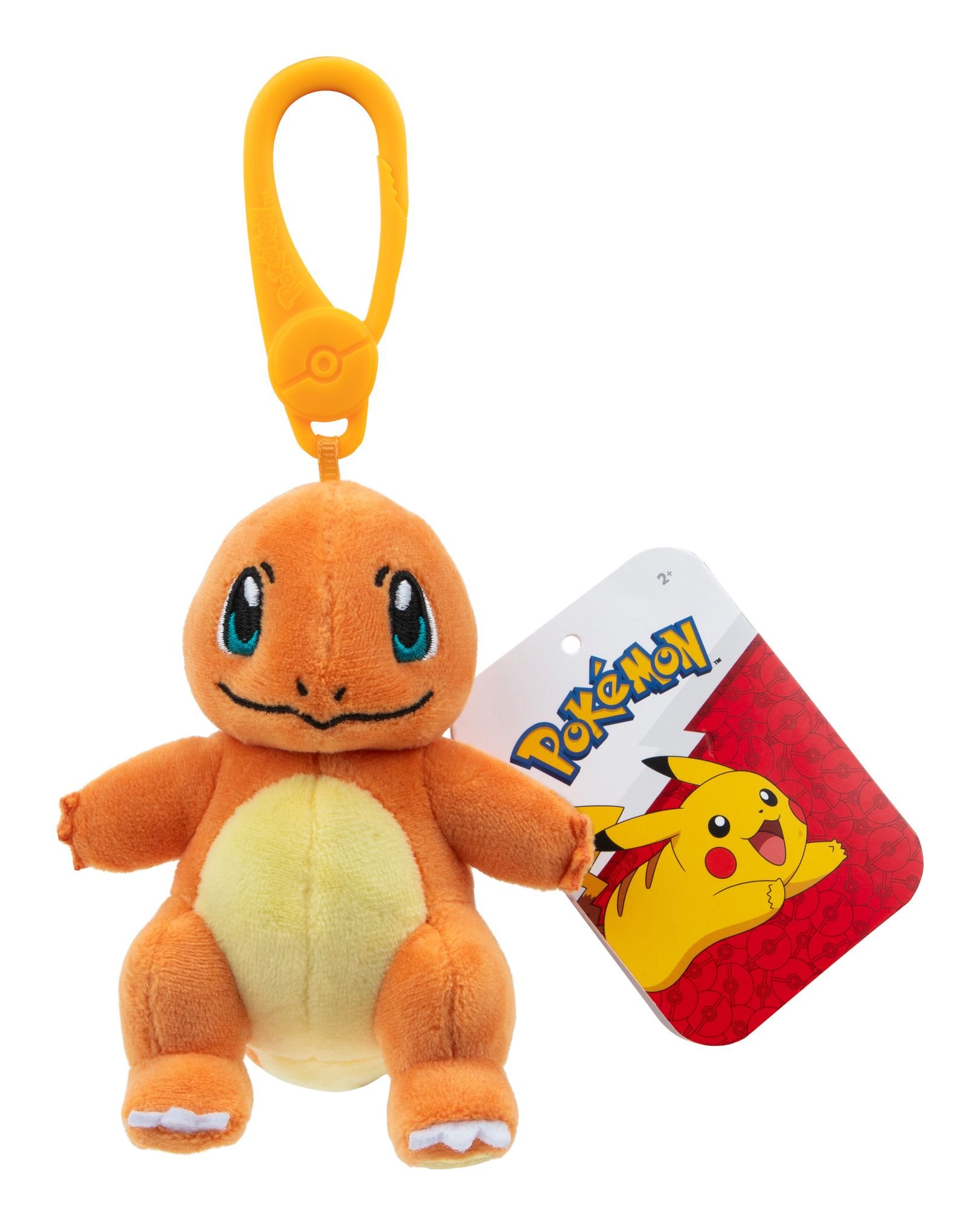 Pokemon 3.5" Clip-On Plush - Charmander