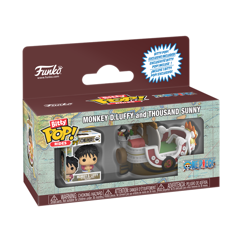 Bitty Pop! Rides - Monkey D. Luffy and Thousand Sunny
