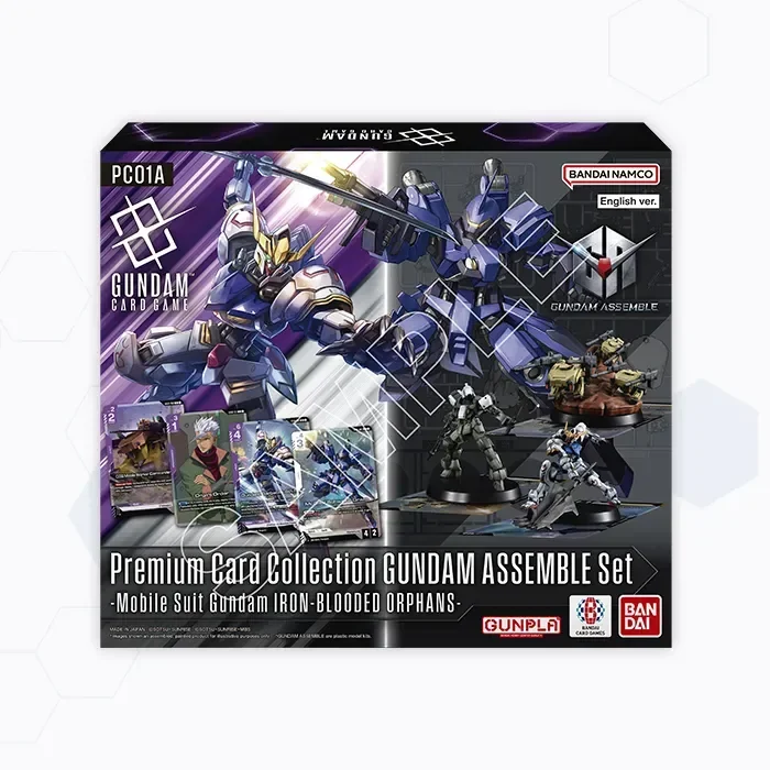 Gundam Card Game - Premium Collection Gundam Assemble Set - Mobile Suit Gundam Iron-Blooded Orphans [PC01A] (MAX. 2 PER CUSTOMER)