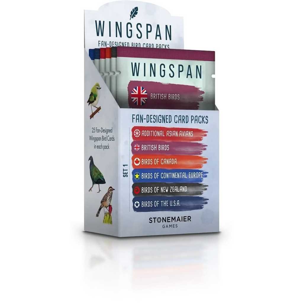 Wingspan Fan-Designed Card Packs Set 1