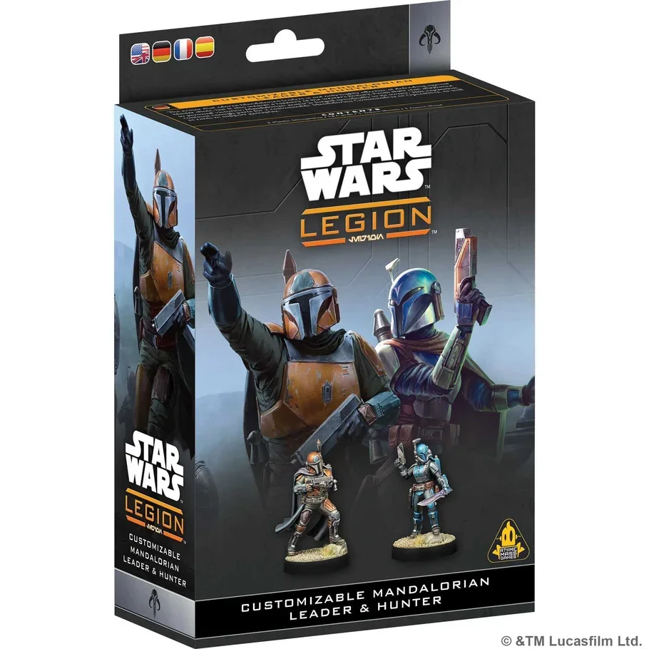 Star Wars Legion Customizable Mandalorian Leader & Hunter.webp
