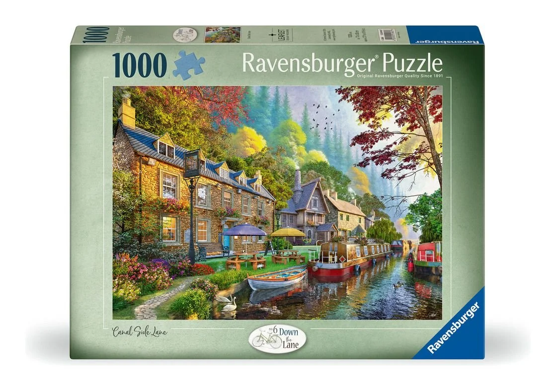 Down the Lane No. 6 - Canal Side Lane (1000pc)