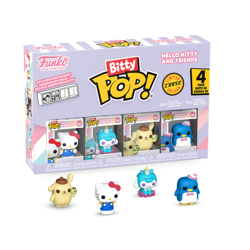 Bitty Pop! Sanrio - Hello Kitty & Friends 4-Pack Series 1