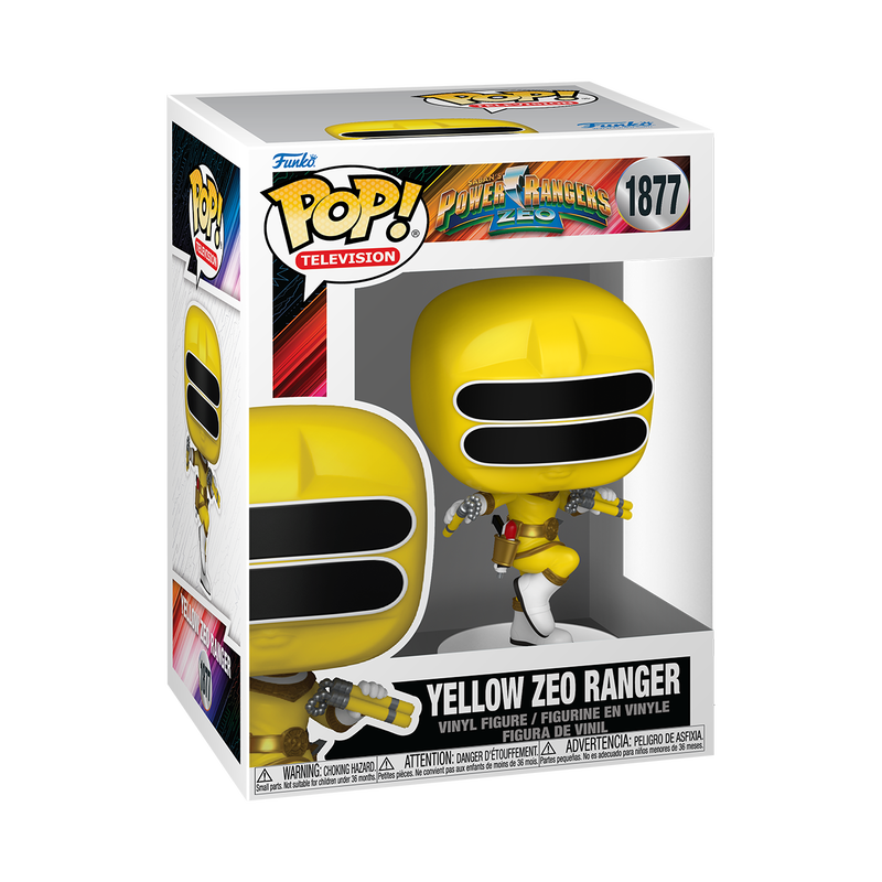 Pop! Television - Power Rangers Zeo - Yellow Zeo Ranger