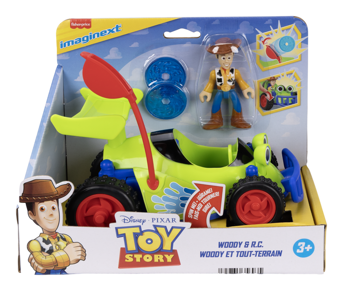 Imaginext Toy Story Woody & R.C. Toy Set