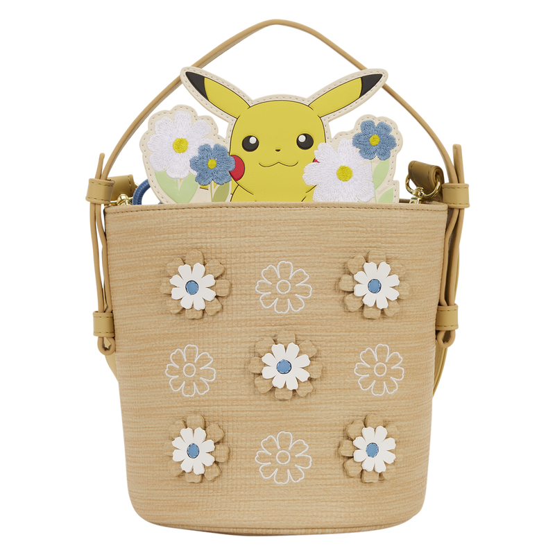 Loungefly - Pokemon Floral Pikachu Crossbody Bag