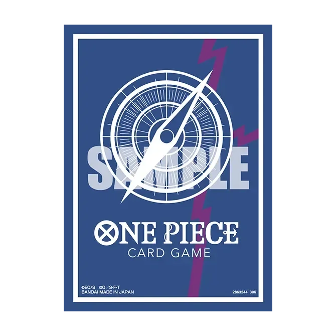 One Piece Card Game - Official Card Sleeves 16 - Standard Blue ver. Rocks.D.Xebec