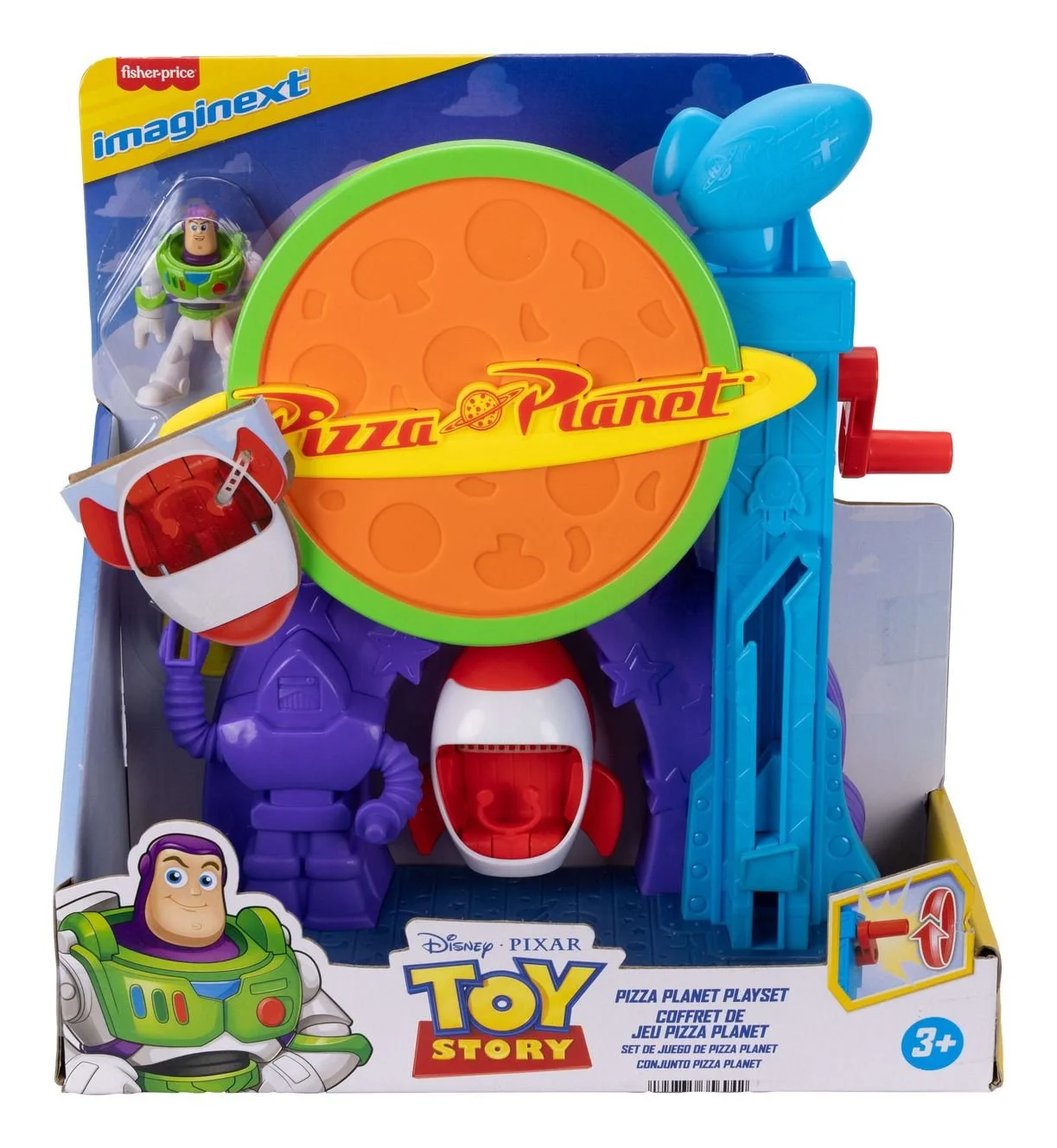 Imaginext Toy Story Pizza Planet Playset