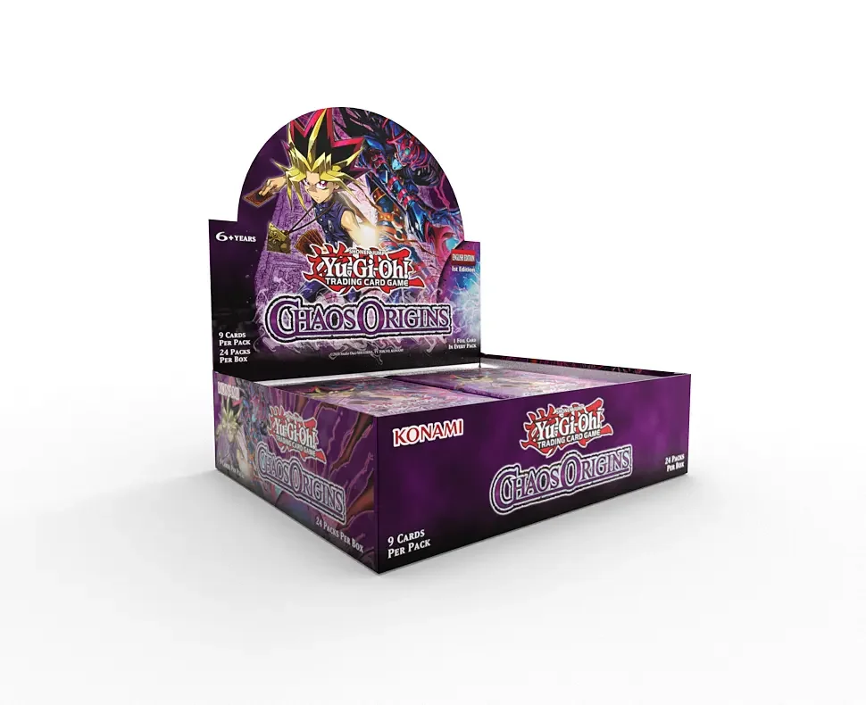 Yu-Gi-Oh Chaos Origins Booster Box.webp