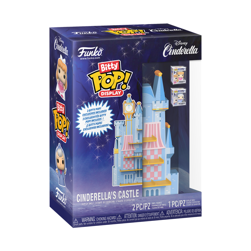 Bitty Pop! Display - Cinderella's Castle