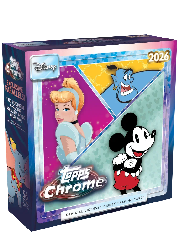 Topps Chrome Disney 2026 Mega Box.webp