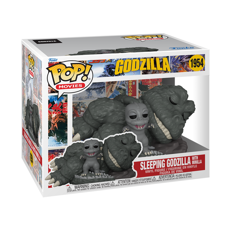 Pop! Movies - Godzilla - Sleeping Godzilla with Minilla (Pop! Super)