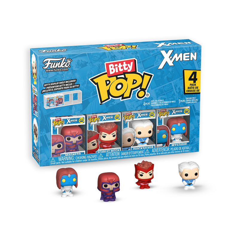 Bitty Pop! X-Men - 4-Pack Series 1