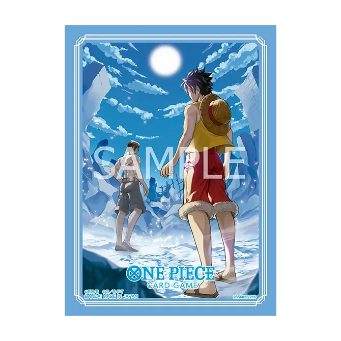 One Piece Card Game Official Sleeves 15 Luffy & Ace.webp
